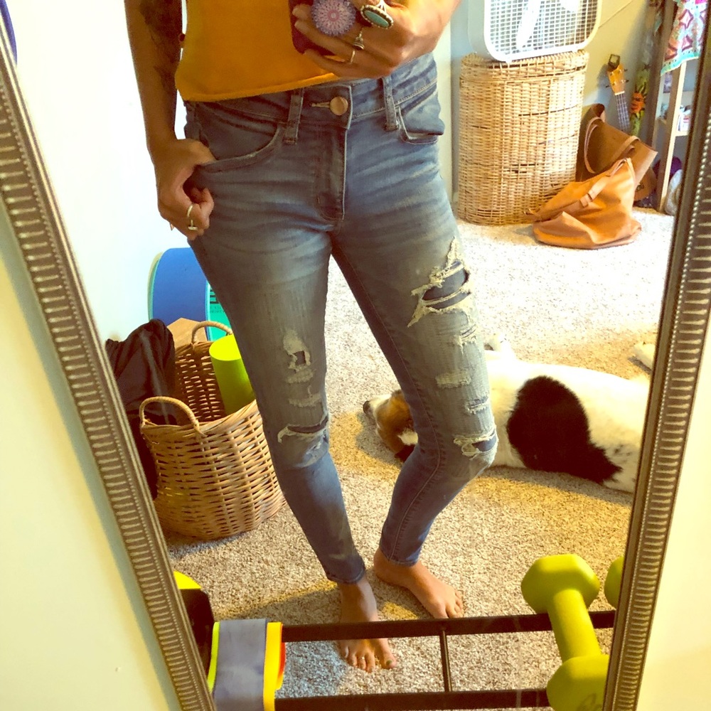 American Eagle Skinny Super Stretch Jeans